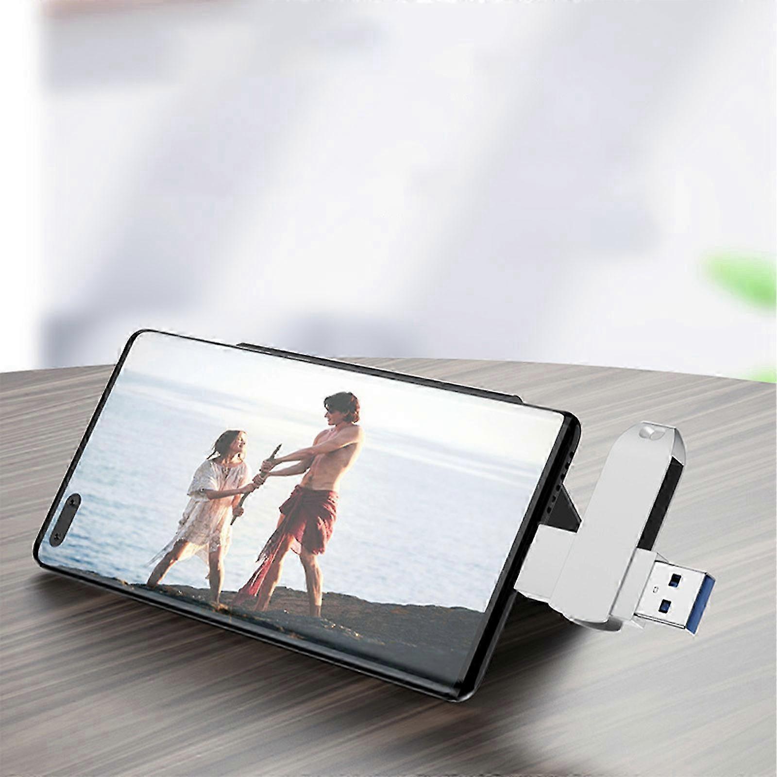 Flash Drive 64GB USB Type C Both 2.1 Tech - 2 In 1 Drive Memory Stick High Speed Read And Write For Android Smartphone Computer
