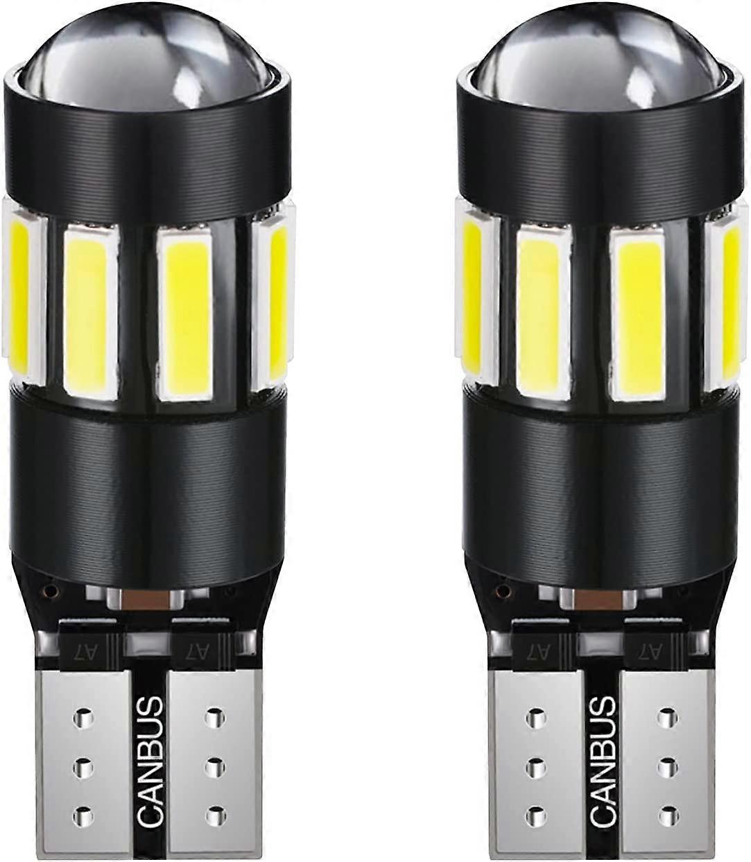 T10 7020 38SMD CANBUS Error Free LED Light Bulb for Car License Plate Lights Running Lights, 6000K White Super Bright LED Bulbs Brake Turn Signal Tail