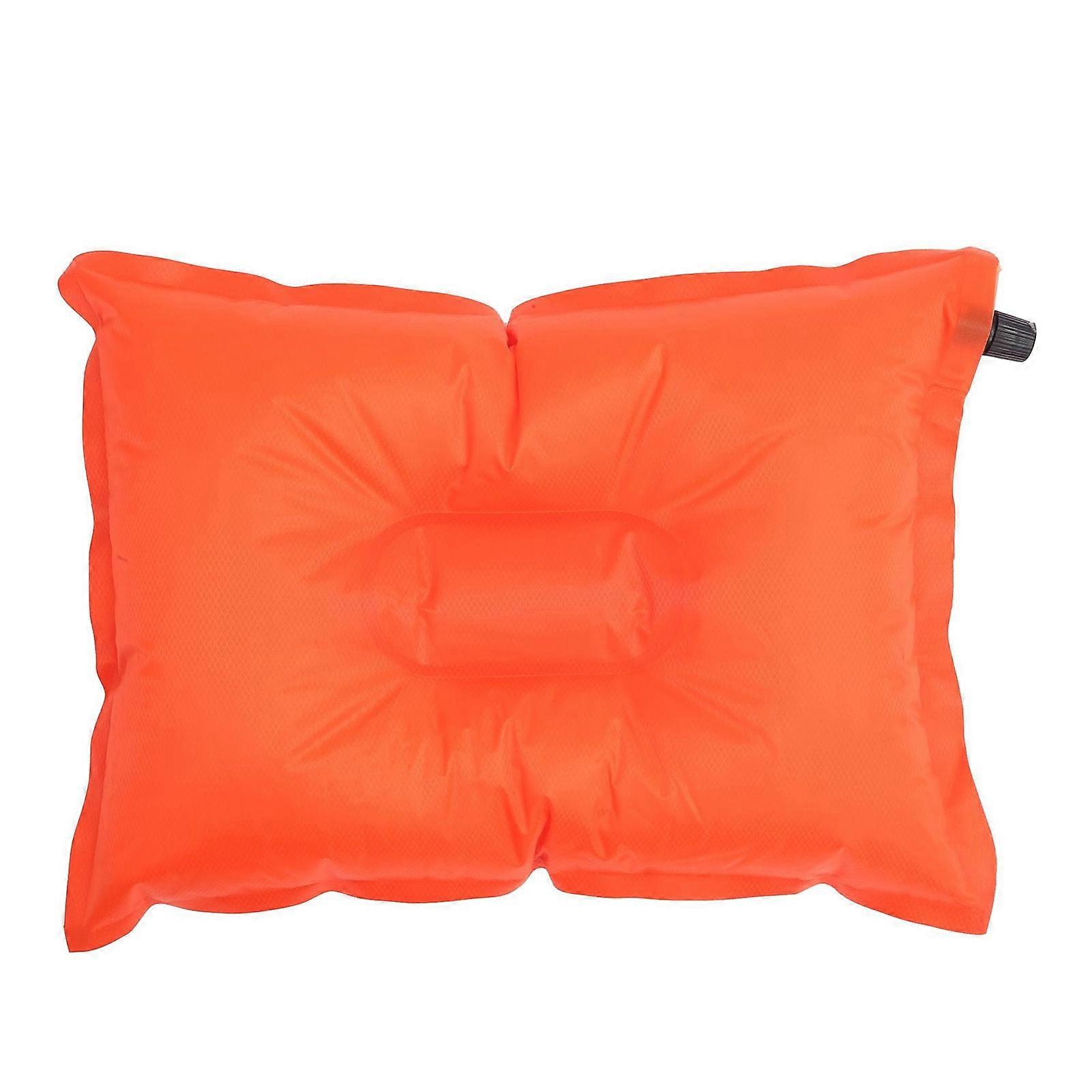 Kaesi Camping Inflatable Pillow Waterproof Automatic Foldable Super Soft Ergonomic Leakproof Hiking Outdoor Travel Air Pillow Camping Stuff