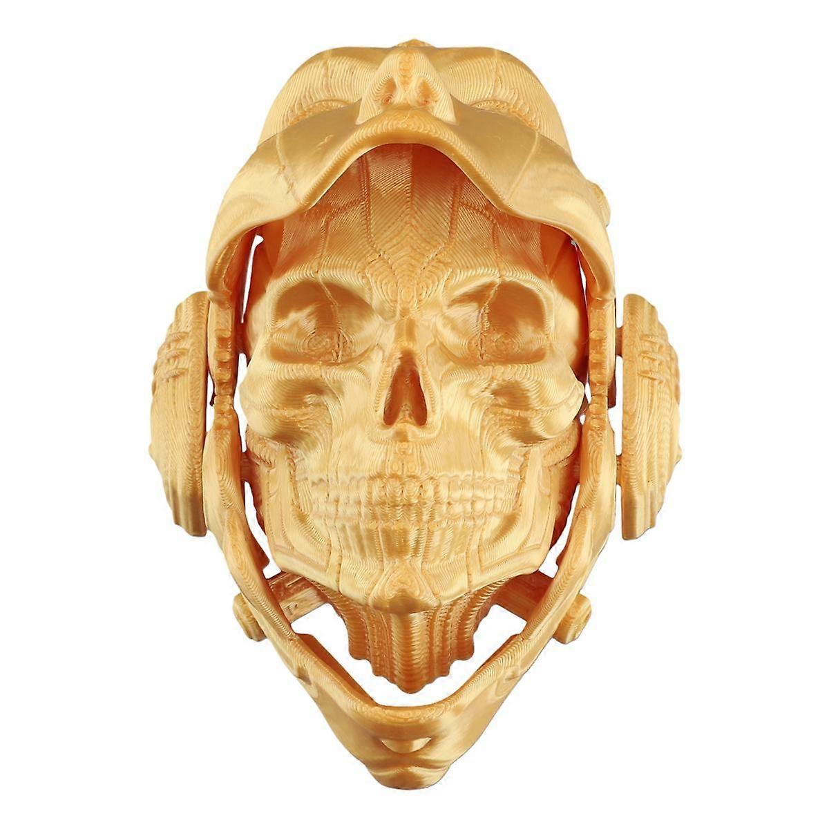 Unique 3D Printing Deformation Skull Model Tabletop Ornaments 3D Printed Skeleton Decoration Stress