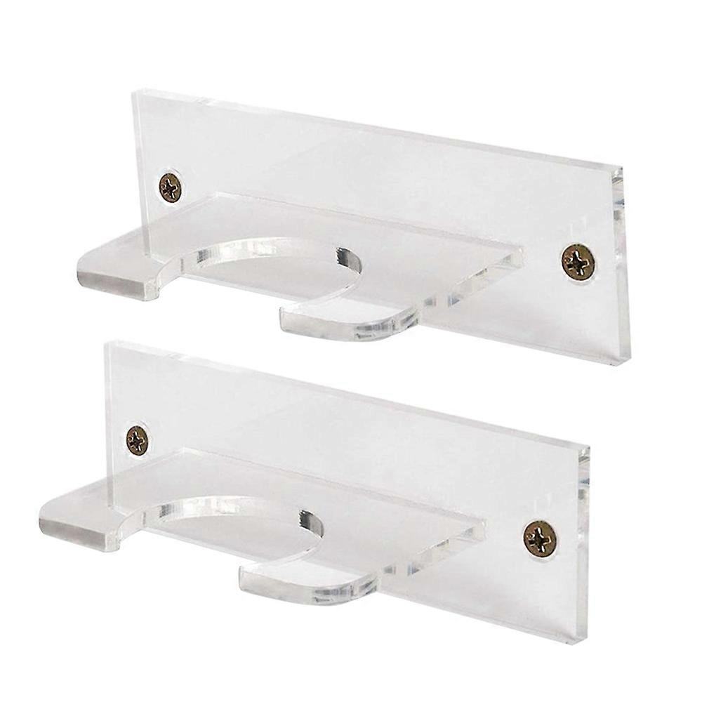 2Pack מחזיק מחבט בייסבול לתצוגה אנכית קולב עטלפים אקרילי הרכבה על קיר T בייסבול או סופטבול
