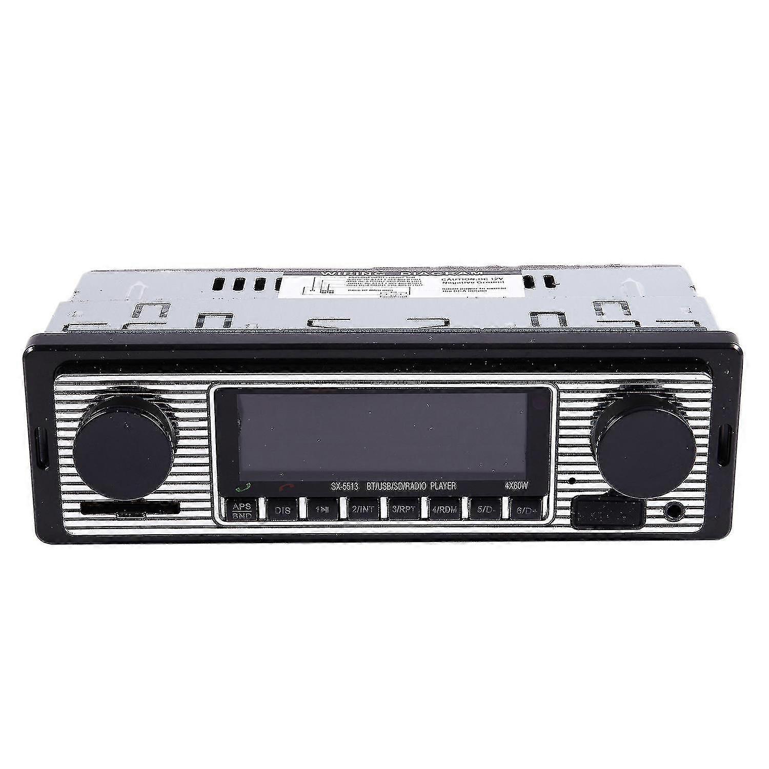 Ραδιόφωνο αυτοκινήτου Bluetooth, MP3 player, στερεοφωνικό, USB, Aux, κλασικό στερεοφωνικό αυτοκινήτου, ήχος