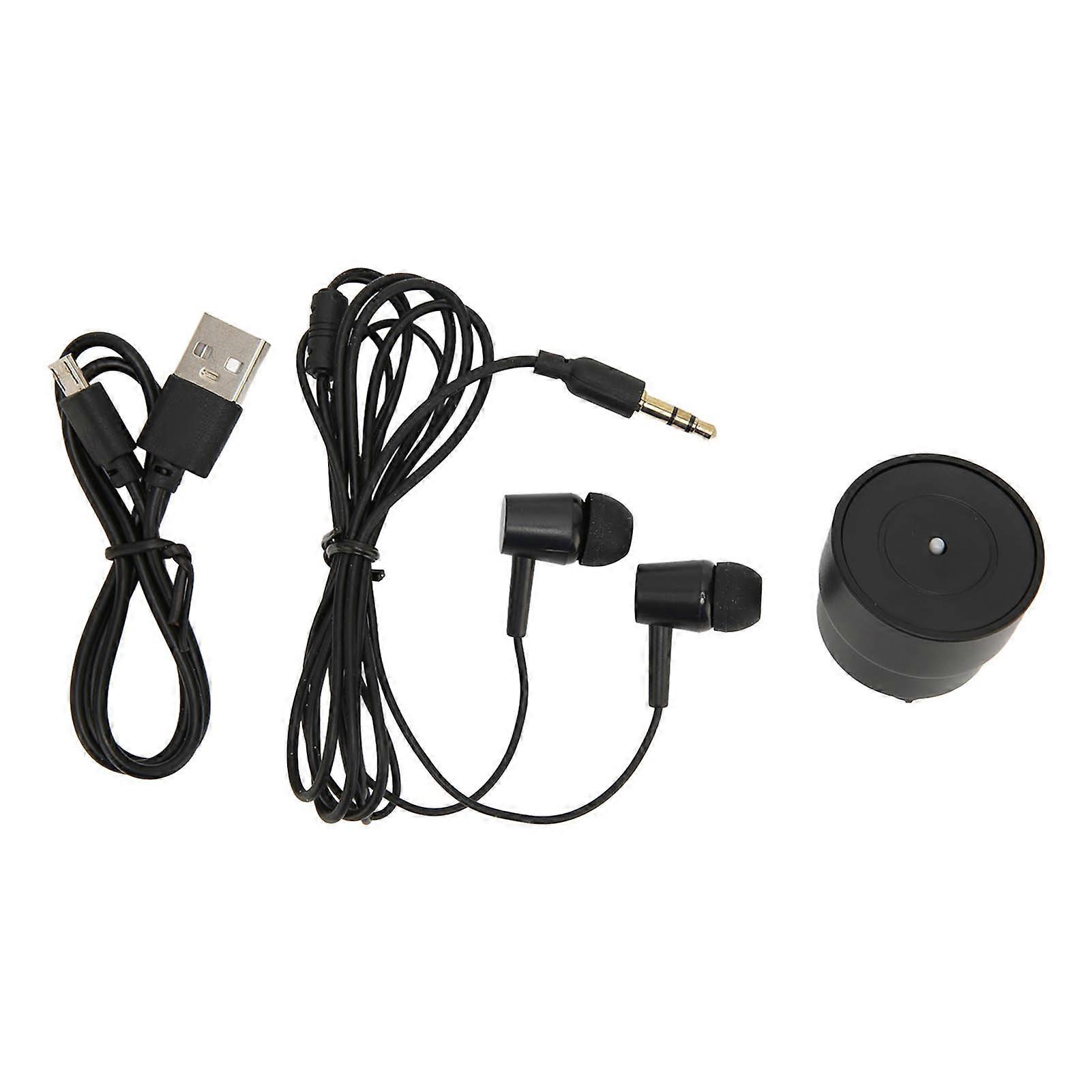 Water Pipe Leak Detector Portable Compact Rechargeable Wall Water Leakage Tester for Home