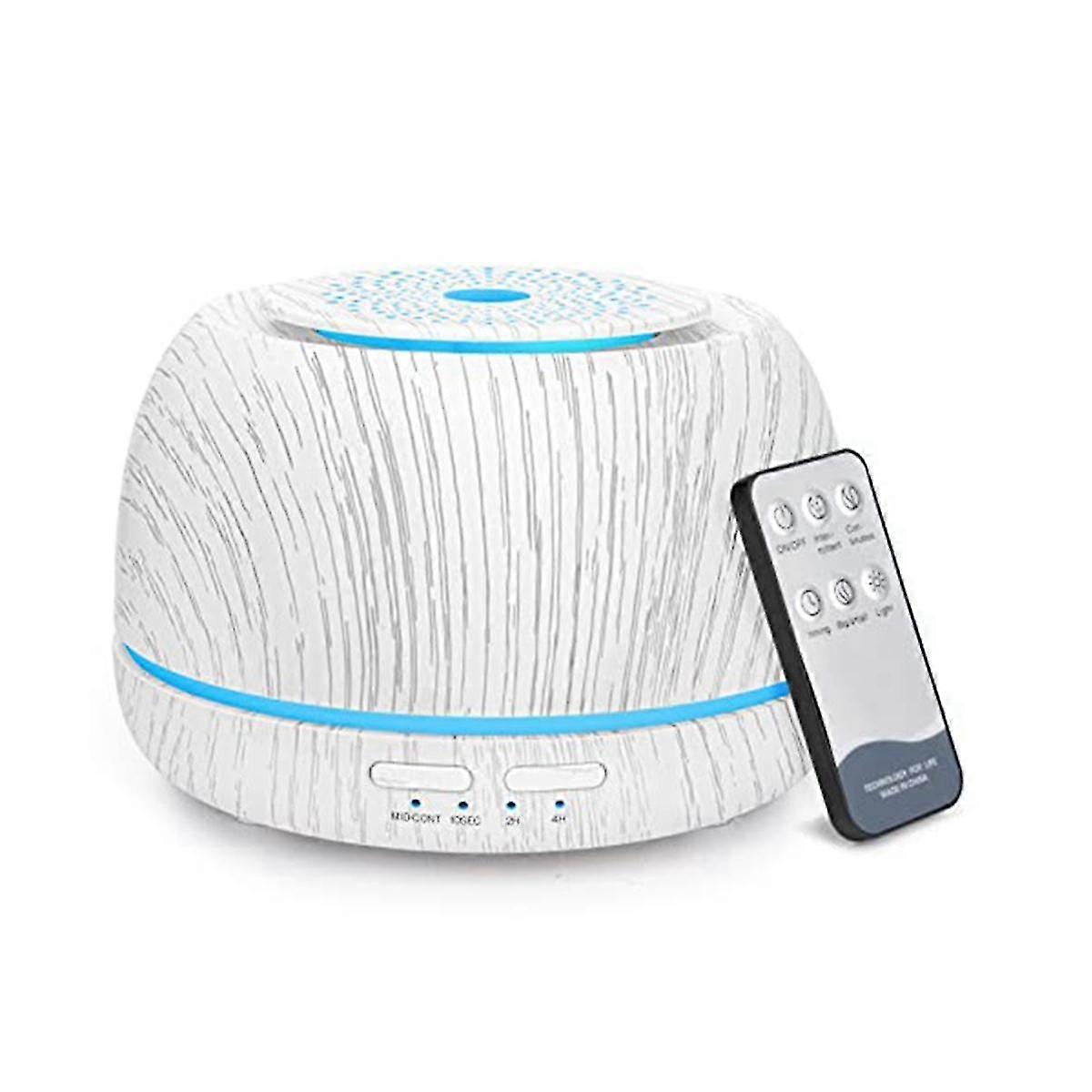 300ml Aromas Essential Oil Diffuser,8 Hours Cool Mist Diffuser With Remote Control,usb-c, 7 Color H