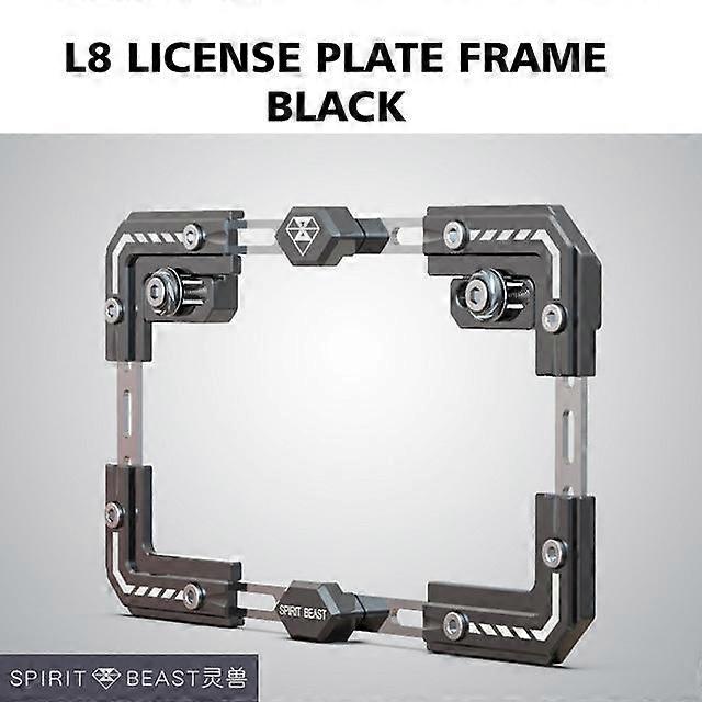 Universal Motorcycle License Plate Holder Number Bracket Frame