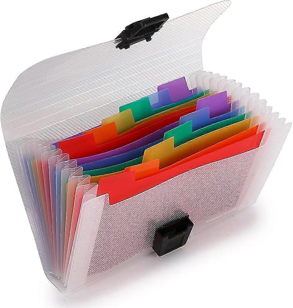 A6 13 Mini Expanding File Accordion File Folder Receipt Organiser File Pockets Folder