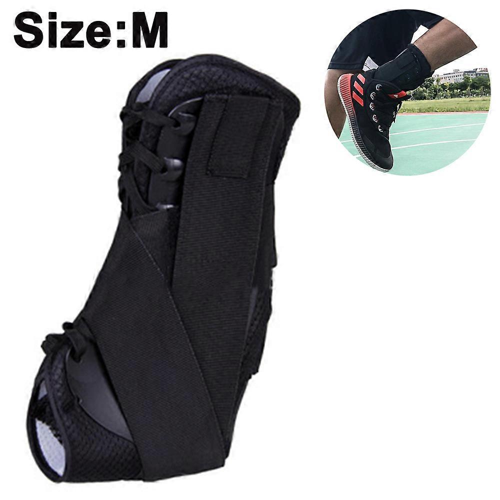Tobillera, cordones, soporte ajustable compatible con correr, recuperación de lesiones