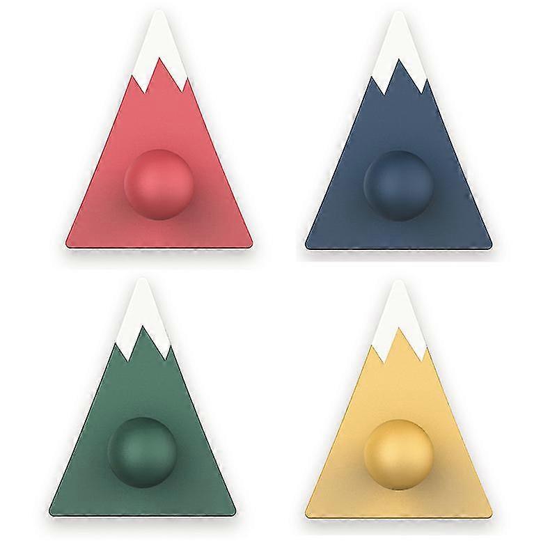 4pcs Self Adhesive Wall Hook Coat Towel Door Hook Heavy Duty Hook