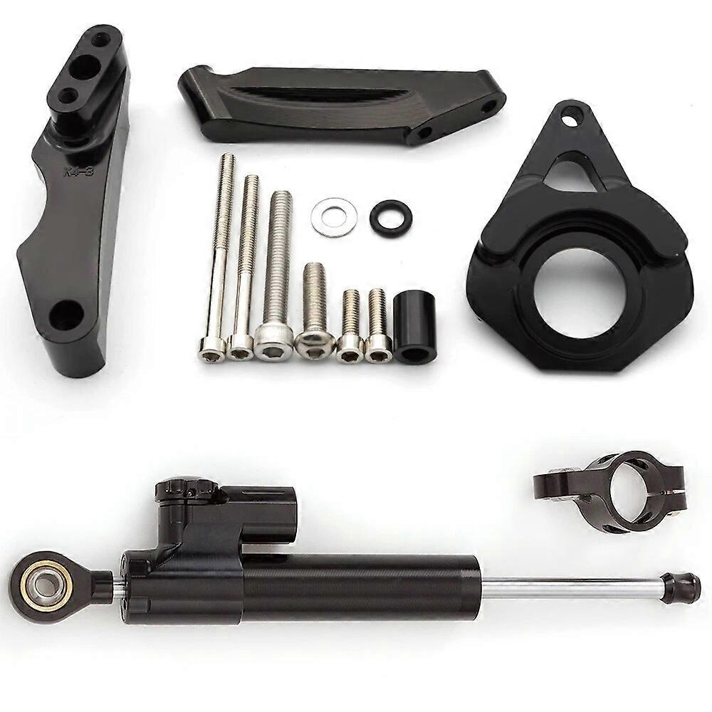 لسوزوكي GSXR600 750 K4 2001-2005 CNC الألومنيوم دراجة نارية التوجيه المثبط استقرار قوس تصاعد حامل طقم الدعم