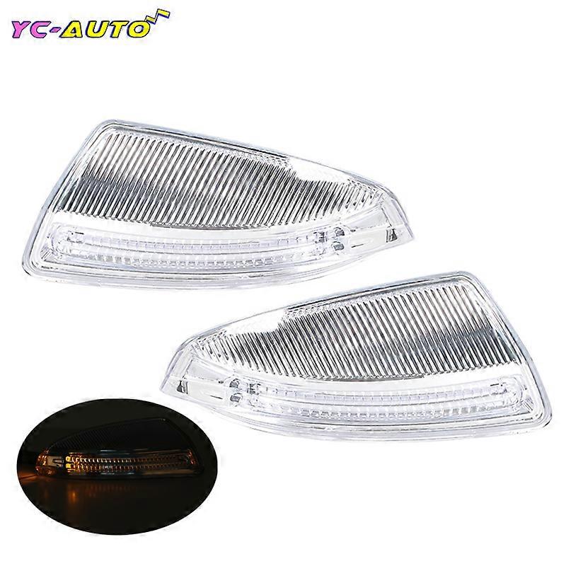 Left / Right Car Door LED Rear View Side Mirror Turn Signal Lights For Mercedes Benz C-Class W204 W164 W639 S204 ML300 ML500