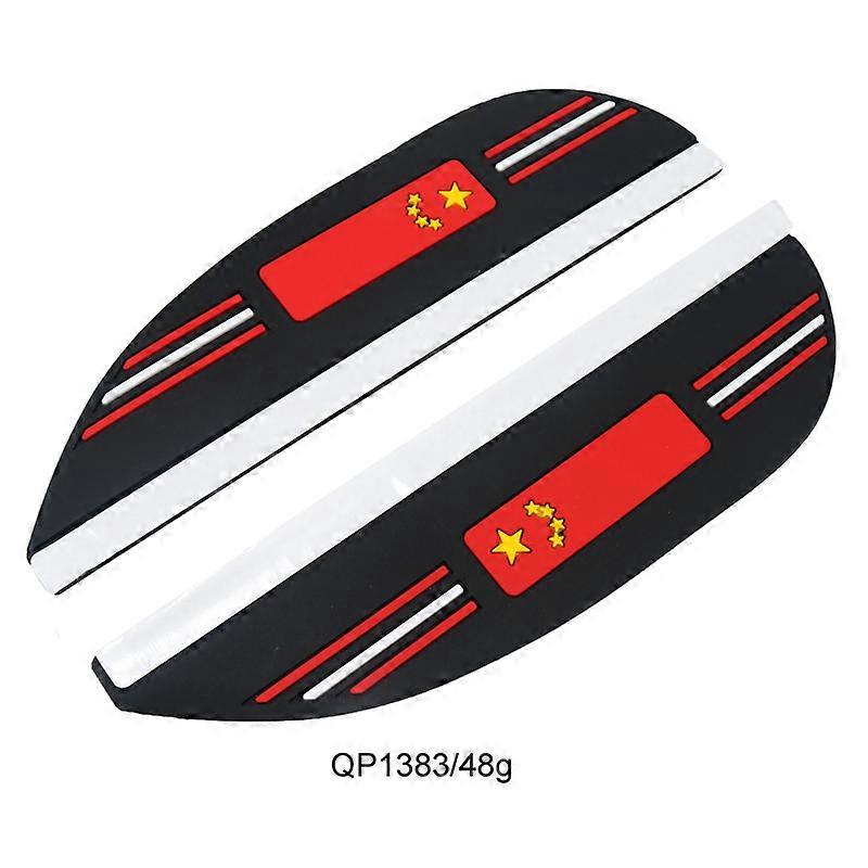 2 Pcs Car Rearview Mirror Rain Eyebrow Rain-proof Eyebrows For Automobile General Mirrors Car Decoration Rearview Mirror Sticker