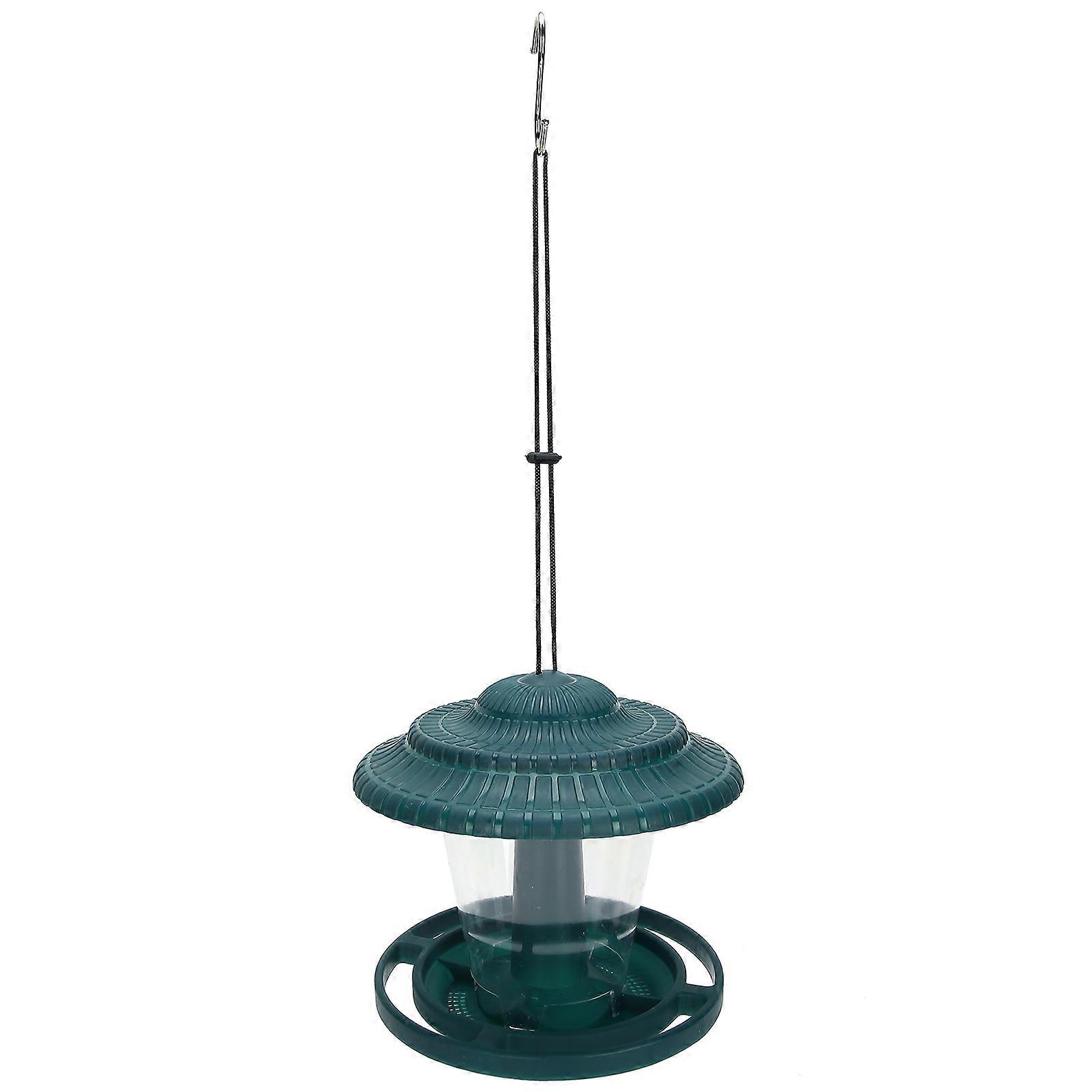 Bird Feeder Waterproof Transparent Hanging Device for Outdoor Garden and Balcony