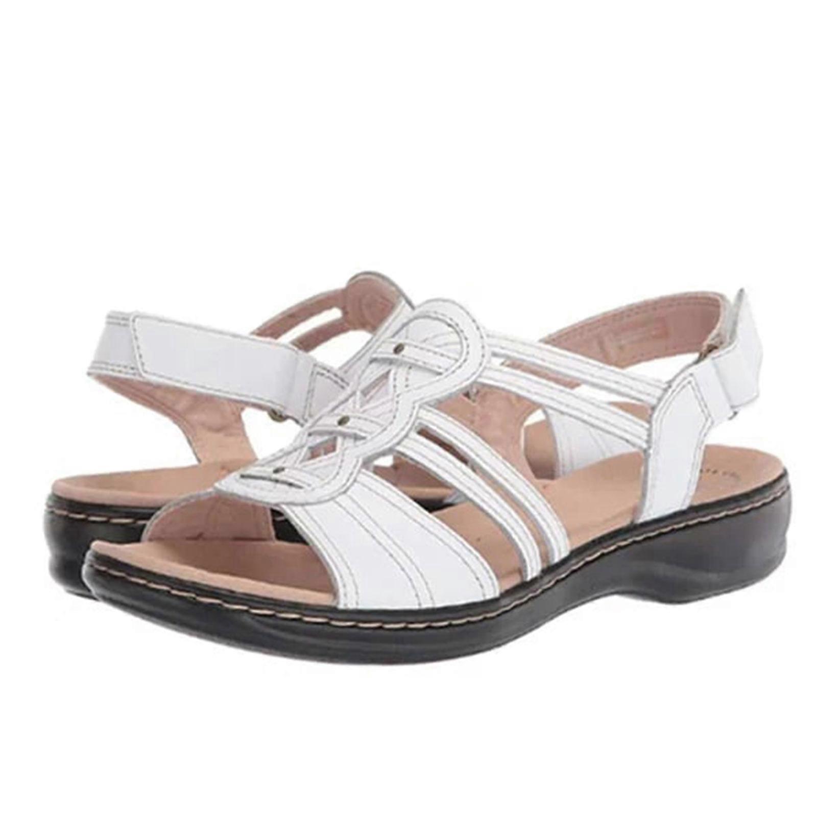 Dámské Leisa Ruby Ploché sandály, Pohodlné boty Sandály OpenToe Ortopedický Plochý