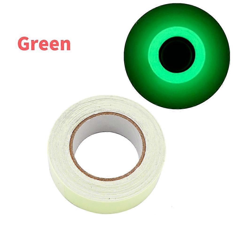 Adhésif Ruban fluorescent Ruban lumineux Imperméable Autocollant autocollant autocollant Luminaire Ruban d’avertissement fluorescent lumineux Fournitures de sécurité