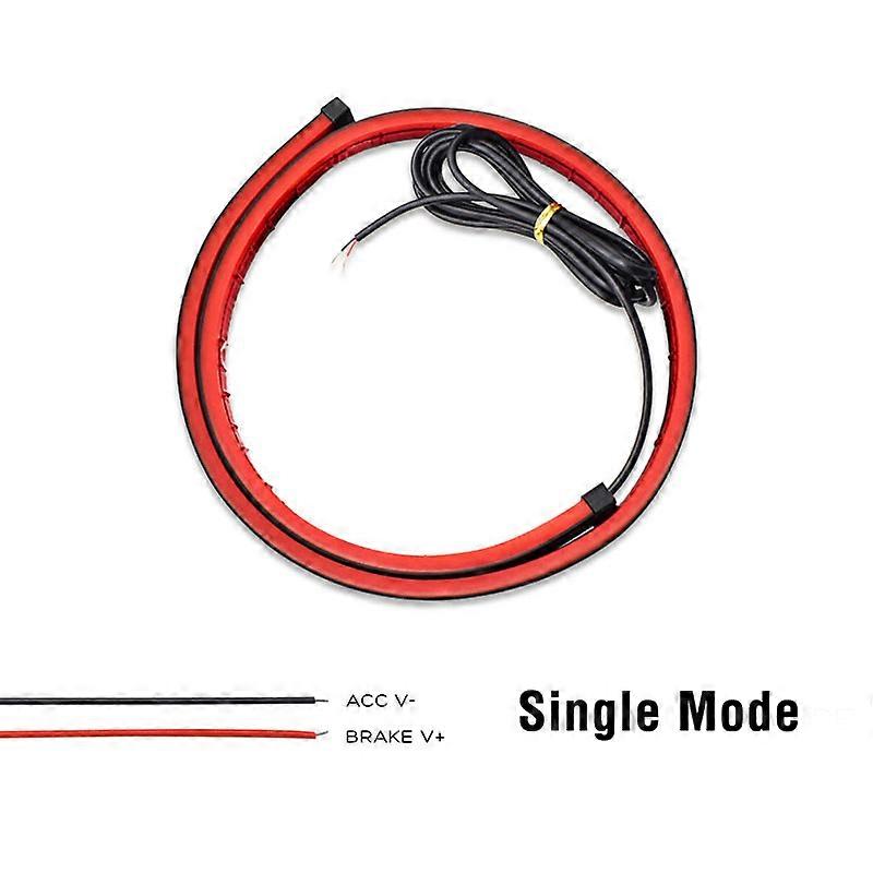 Rear Brake Led car lights Strip Stop Turn Signal Third Brake car light Bar Auto Running Warning Driving DRL Tail Lamp 90cm 50cm