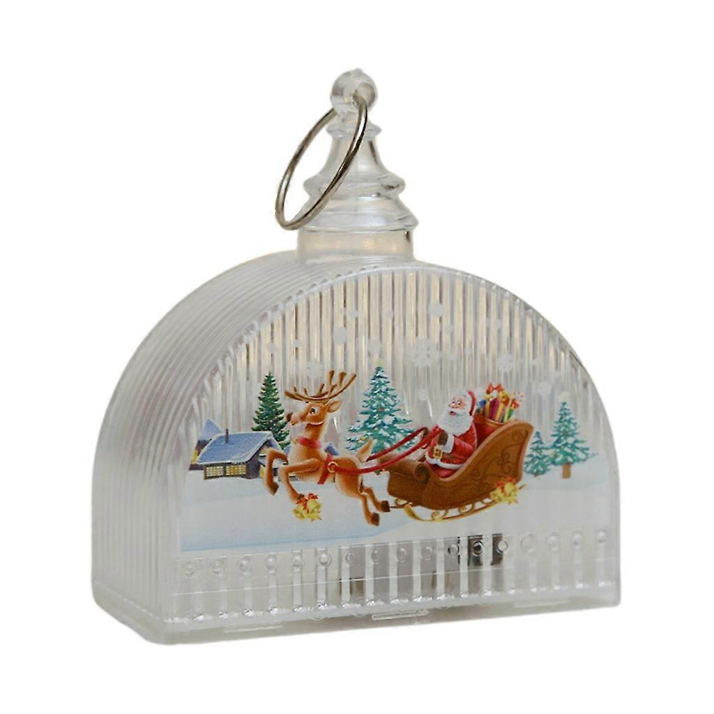 Window Decorations Lights Hanging Ornament Christmas Tree Wall  Pendant