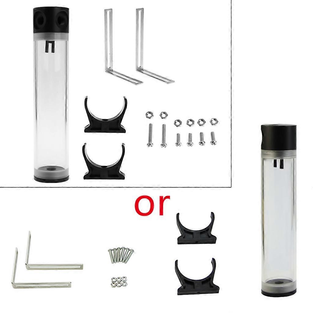 G1/4 50mm Diameter Thread Cylinder Reservoir for Tank For Computer Water Cooling