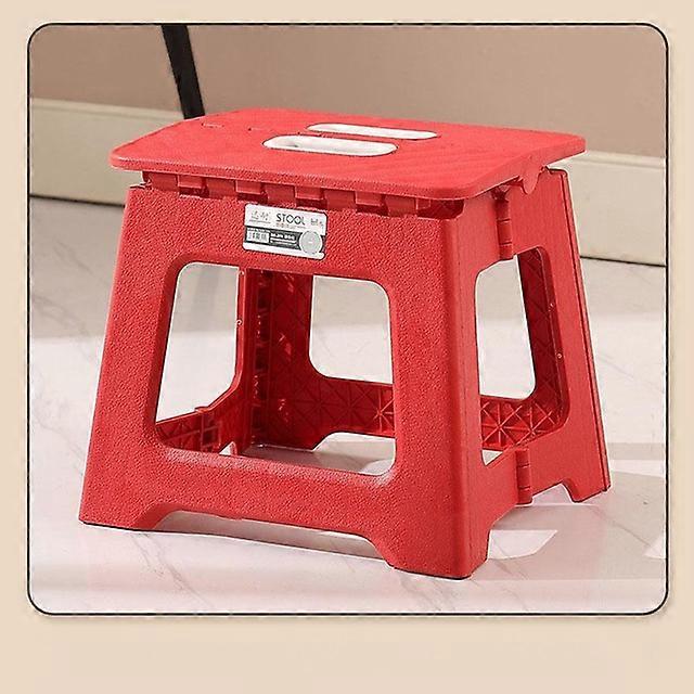 مقعد صغير محمول في الهواء الطلق - كراسي ومقاعد خارجية قابلة للطي من البلاستيك السميك والمتين ، والتخييم ، ومناسبة لكل من البالغين والأطفال