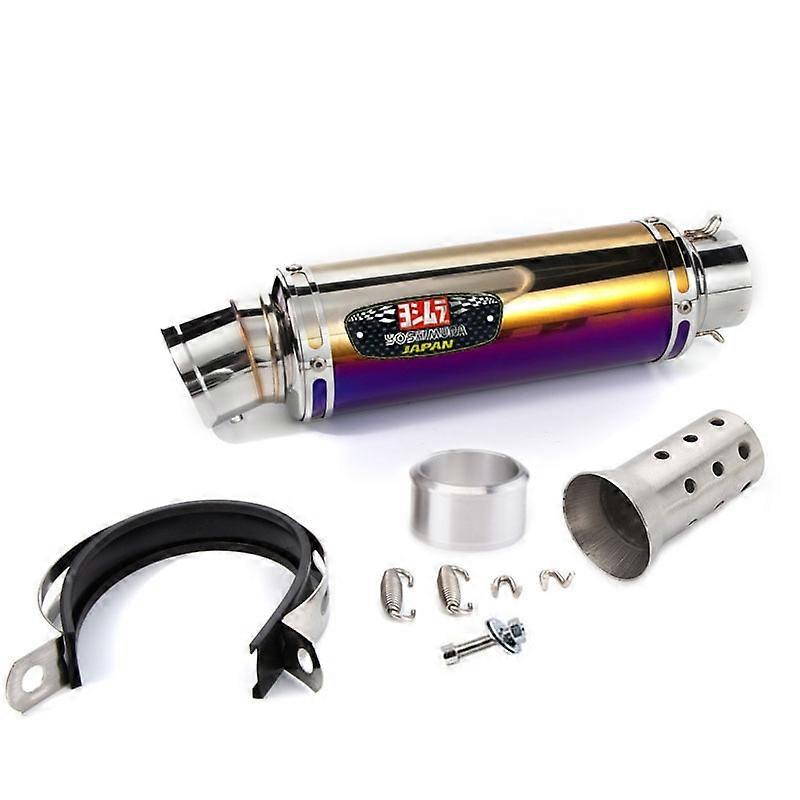 51mm 60mm Escape Da Motocicleta Yoshimura Escape Pipe Modificar Silenciador De Fibra De Carbono Com DB Killer Para Yamaha Honda R1 CBR600RR Z750