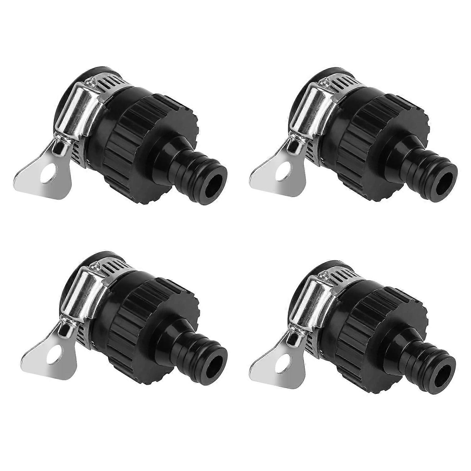 Universal Water Faucet Connector Faucet to Quick Connector Garden Hose Flexible Tap Hose Connector Car Wash Lawn Garden Hose Quick Connect Adapter Noz