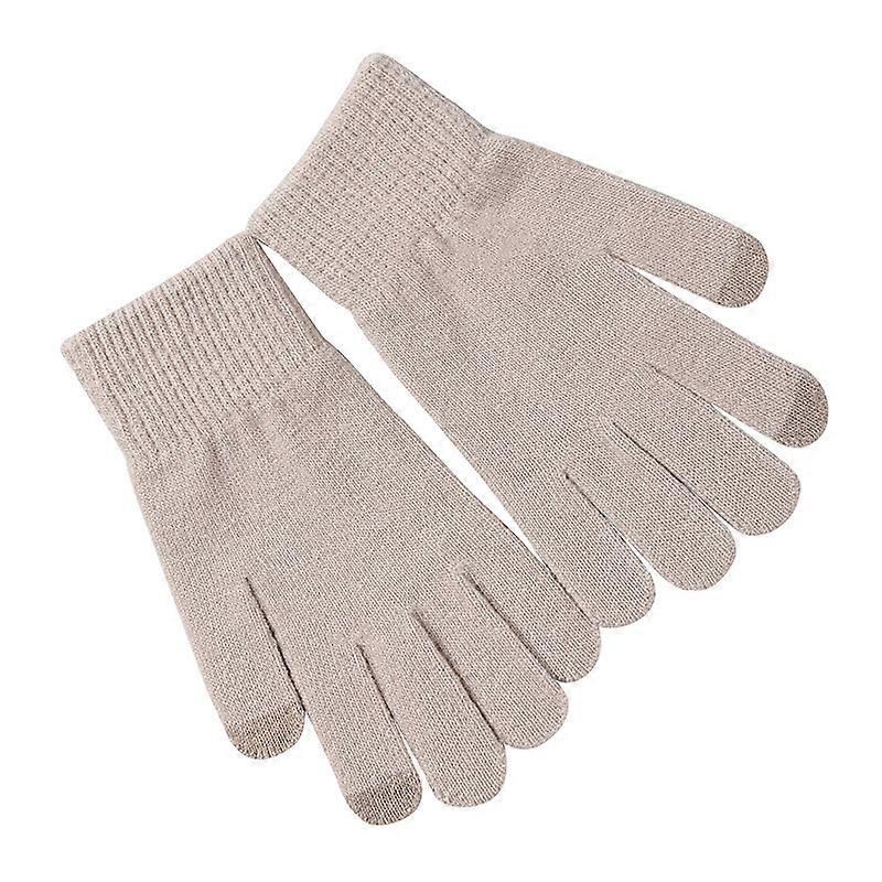 1 pair of winter gloves, unisex windproof warm gloves