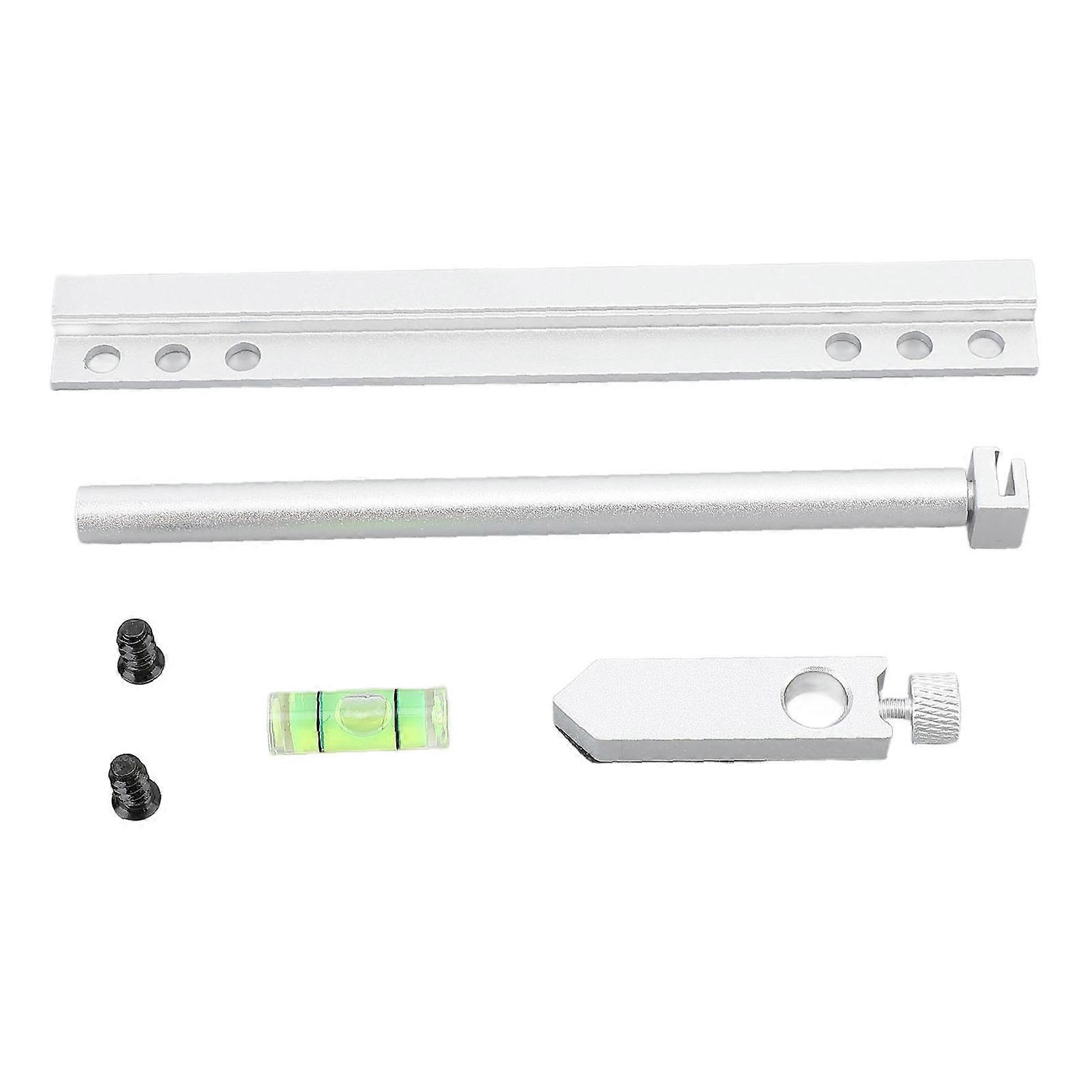 Graphics Card Bracket Fan Mounting Adjustable Aluminum Alloy GPU Sag Holder for ATX MATX ITX Case for 8.5cm 10.5cm 12.5cm Fan Silver