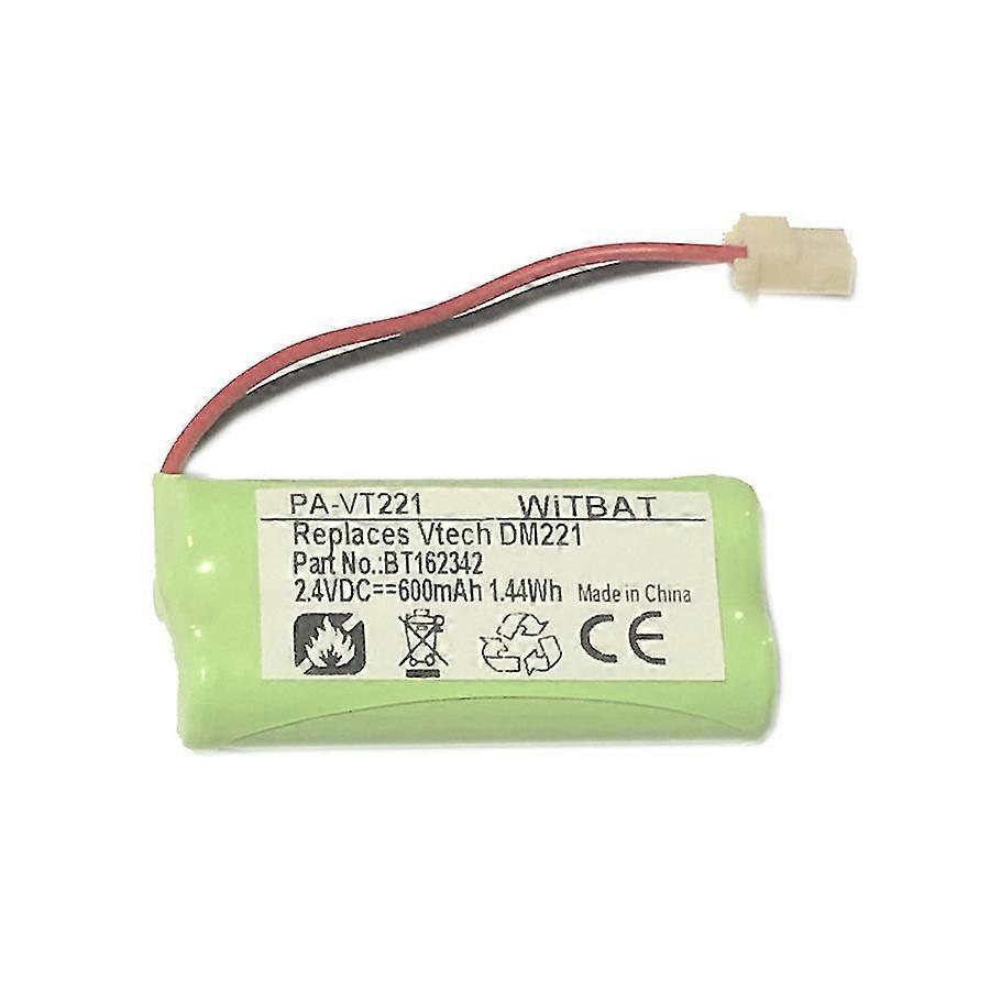 xjSuitable for Vtech Dm221 ベビーモニターバッテリー BT183342 BT283342