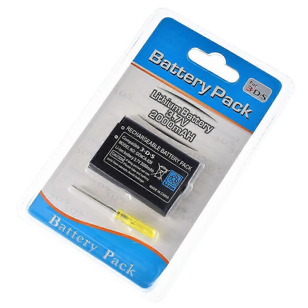 hgBattery compatible with Nintendo 3DS 2DS Wii U Pro Controller + Tool NEW Pack Replacement