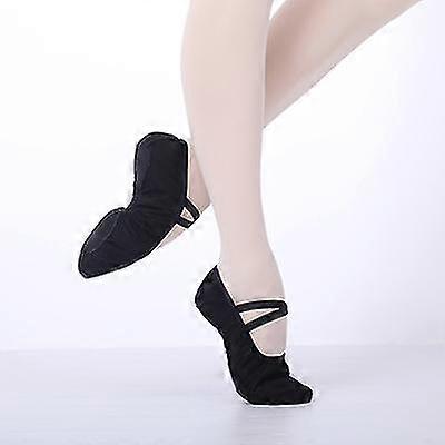 Piger Ballet Sko Canvas Soft Sole Ballet Dance Hjemmesko