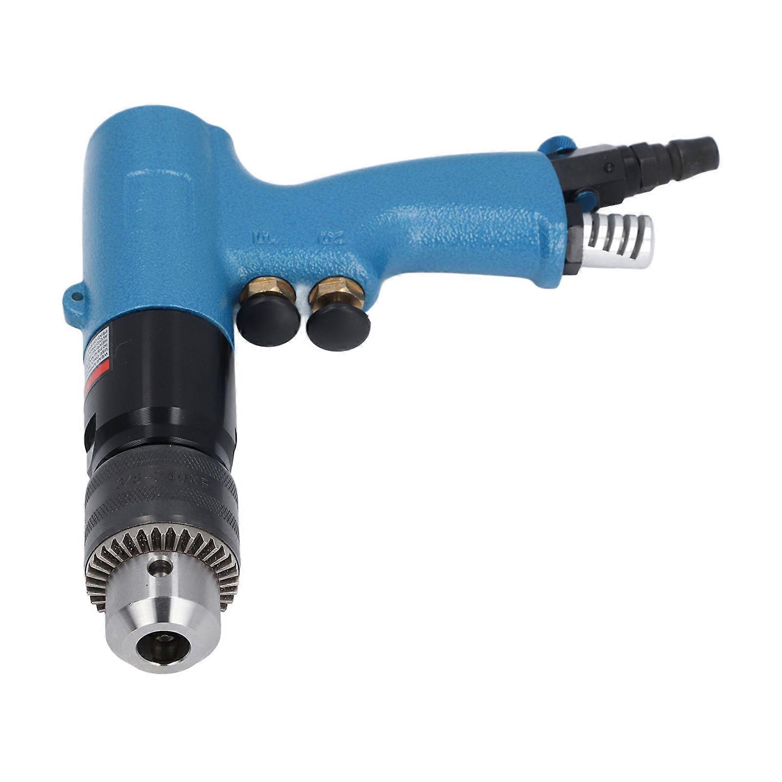 Pneumatic Pistol Drill 1/2 Adjustable Speed Reversible Air Power Screwdriver Drill 