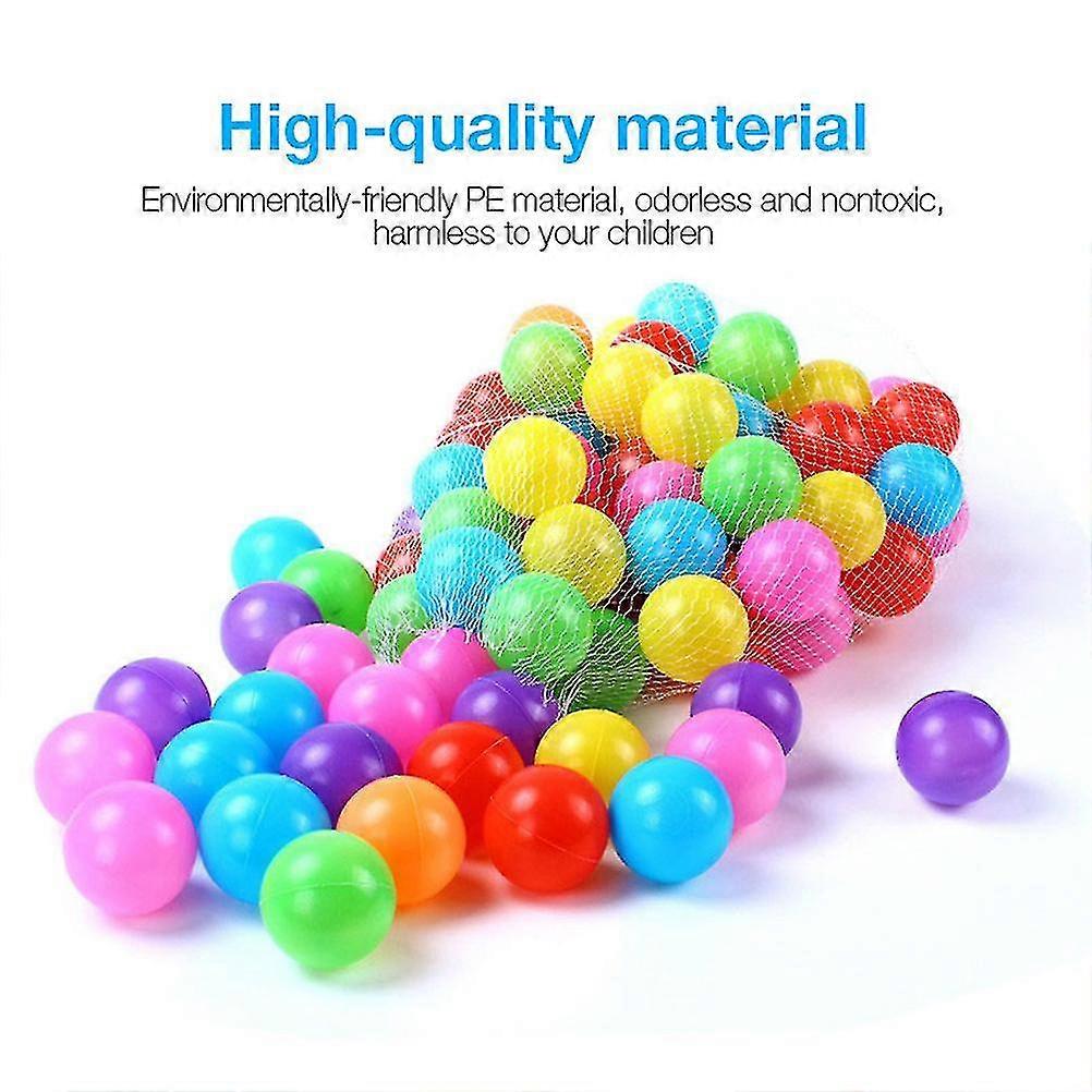 Funny Random Color Soft Plastic Ocean Ball Water Pool Swim Pit Toy for Baby Kids
