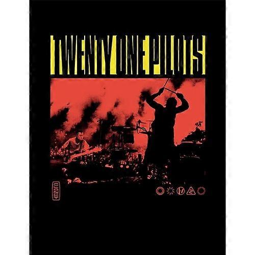 Twenty One Pilots Live Fire Framed Poster