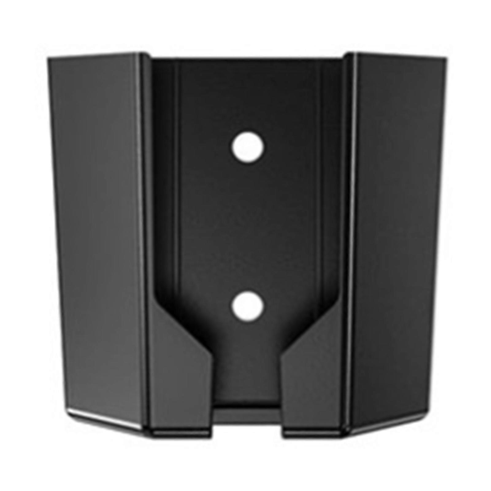 Ethernet Adapter Mount ABS Plastic Space Saving Wall Mount Ethernet Adapter Bracket Black