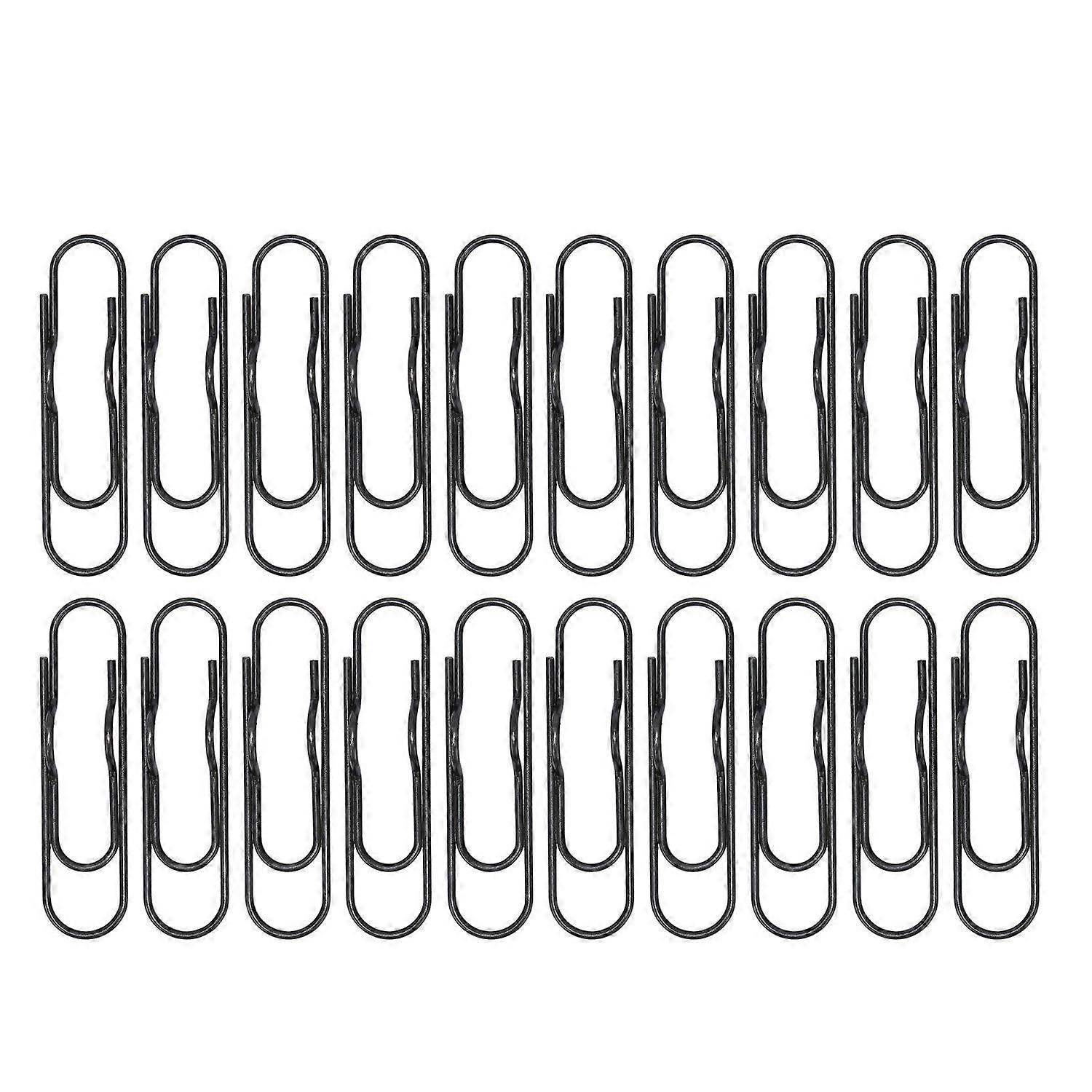 20Pcs Metal Pen Clips Electroplated Strong Clamping Durable Exquisite Book Pen Holder for Office Sch