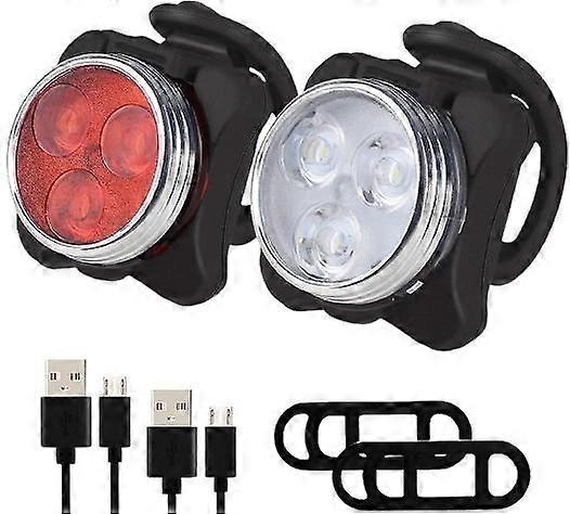 Super Bright Usb Rechargeable Bike Lights