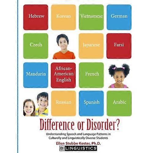 Difference or Disorder: Understanding Speech and Language Patterns in Culturally and Linguistically Diverse Students