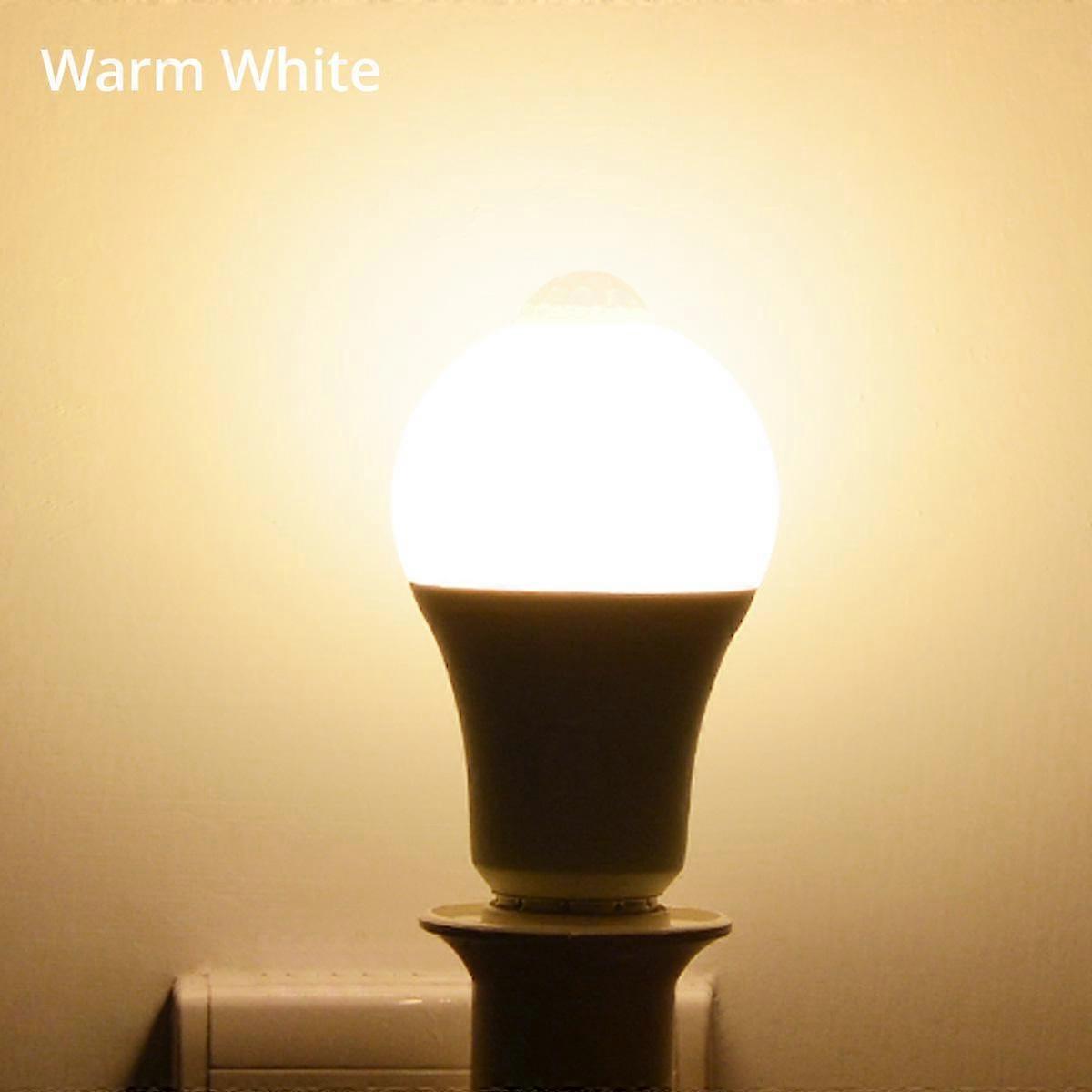12W-20W LED Motion Sensor Lamp E27 Safety Night Light AC85-265V Energy Lights LED Bulbs PIR Decor Ampoule