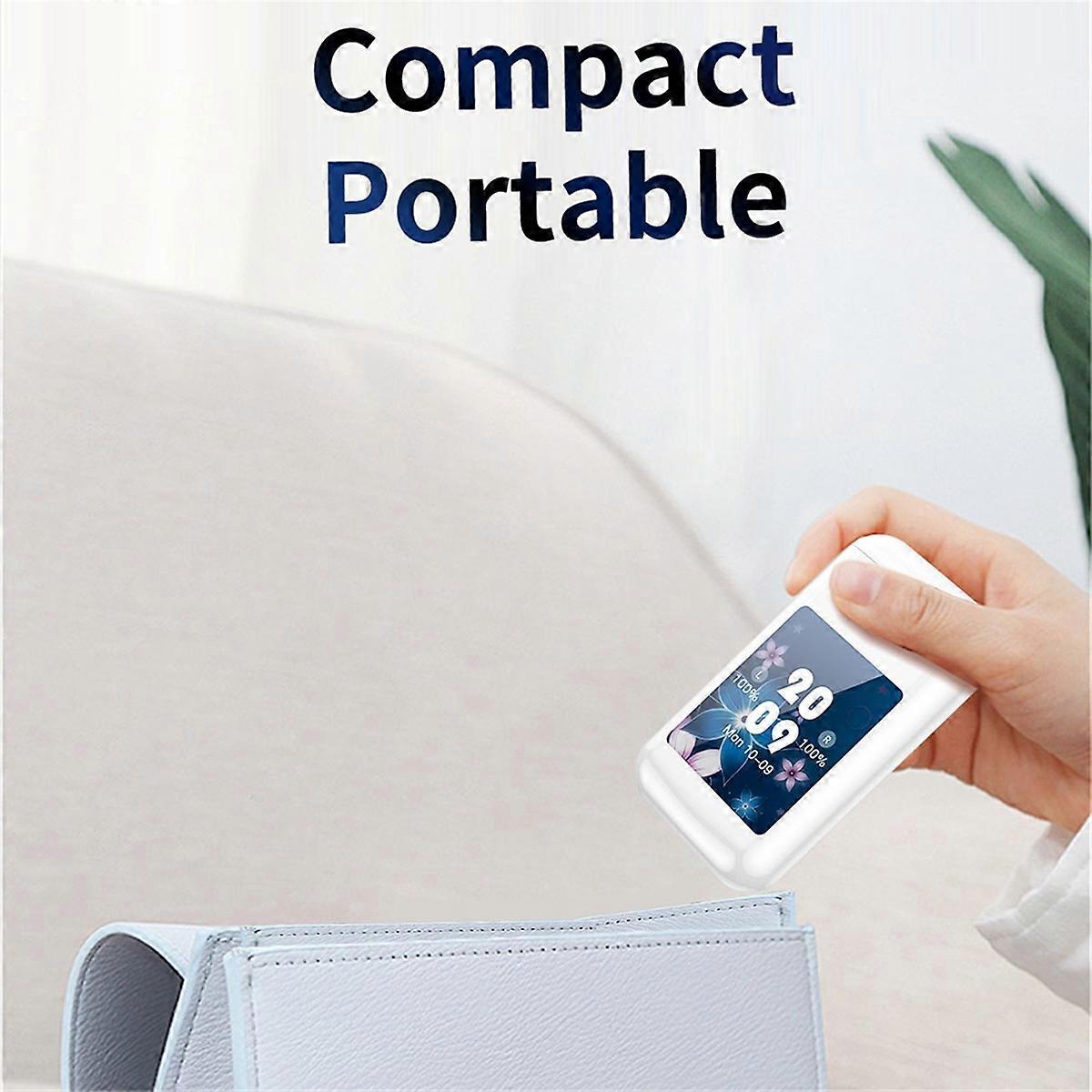 Écouteurs Bluetooth 8000mAh Étui de charge Écouteurs intra-auriculaires HiFi Fonction de banque d’alimentation stéréo intégrée