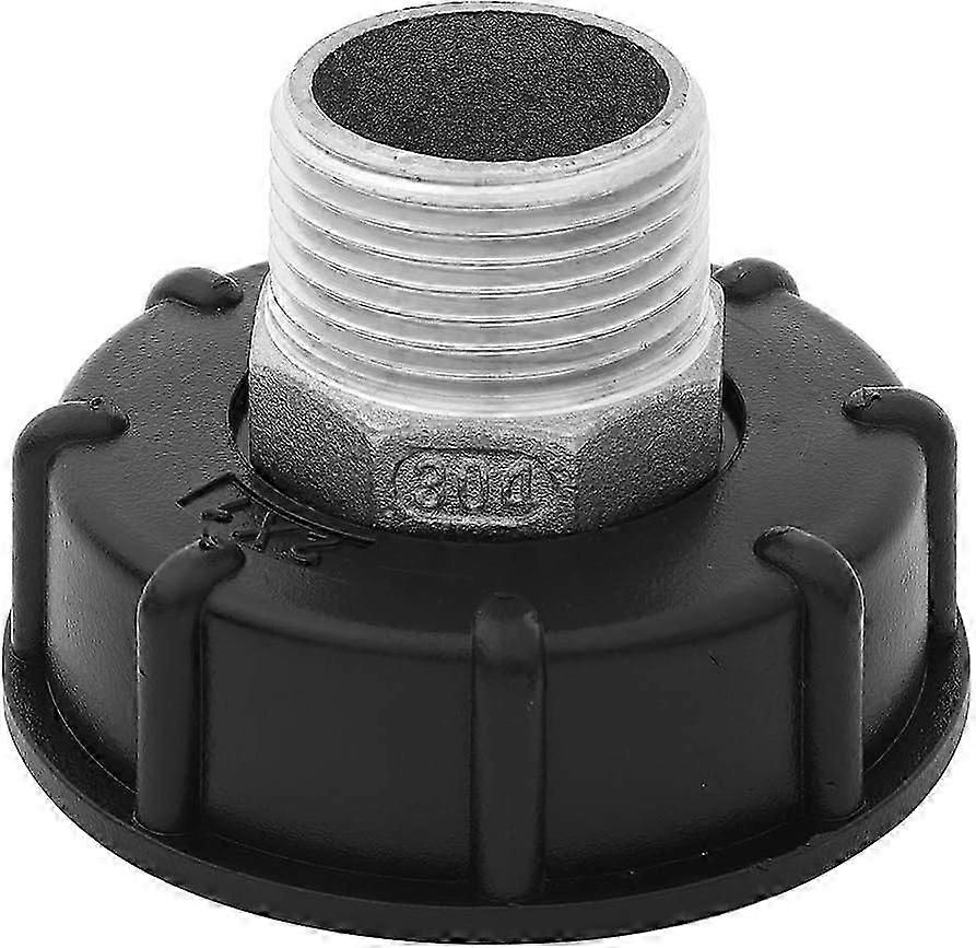 2025 New 1000L IBC Tank Adapter Tote Tank Drain Stainless Steel Adapter for Replacement Faucet 1" Outer Wire