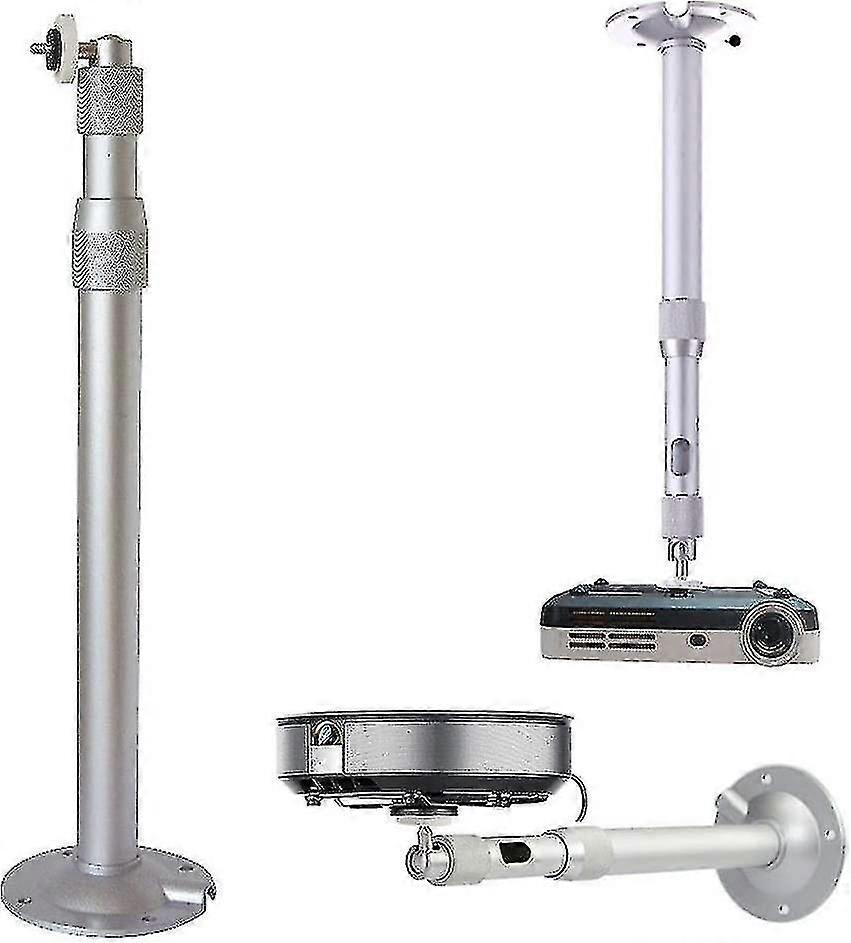 Projector Ceiling Wall Mount Bracket 20-40cm Projector Hanger Bracket Wall Bracket Rotatable Aluminum Alloy Ceiling Bracket