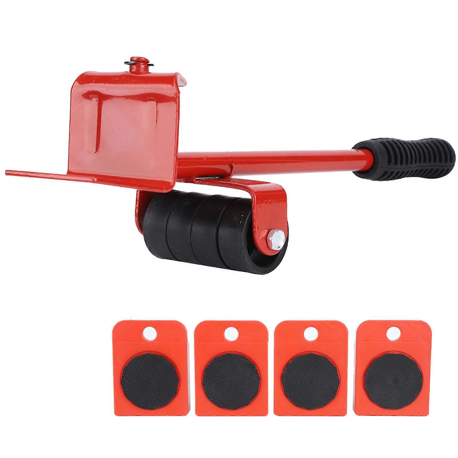 Furniture Mover Lifter Easy Slides Transport Lifting Roller Tool with Ripping Bar