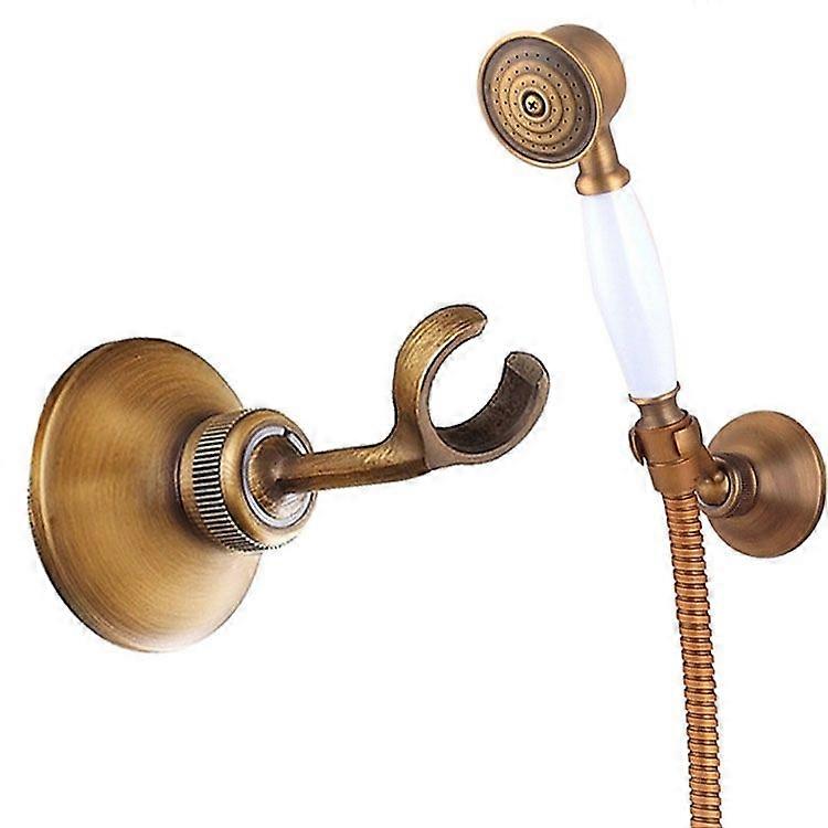 Solid Brass Shower Hook Base Bracket Bathroom Shower Accessories Brass Shower Hook Base