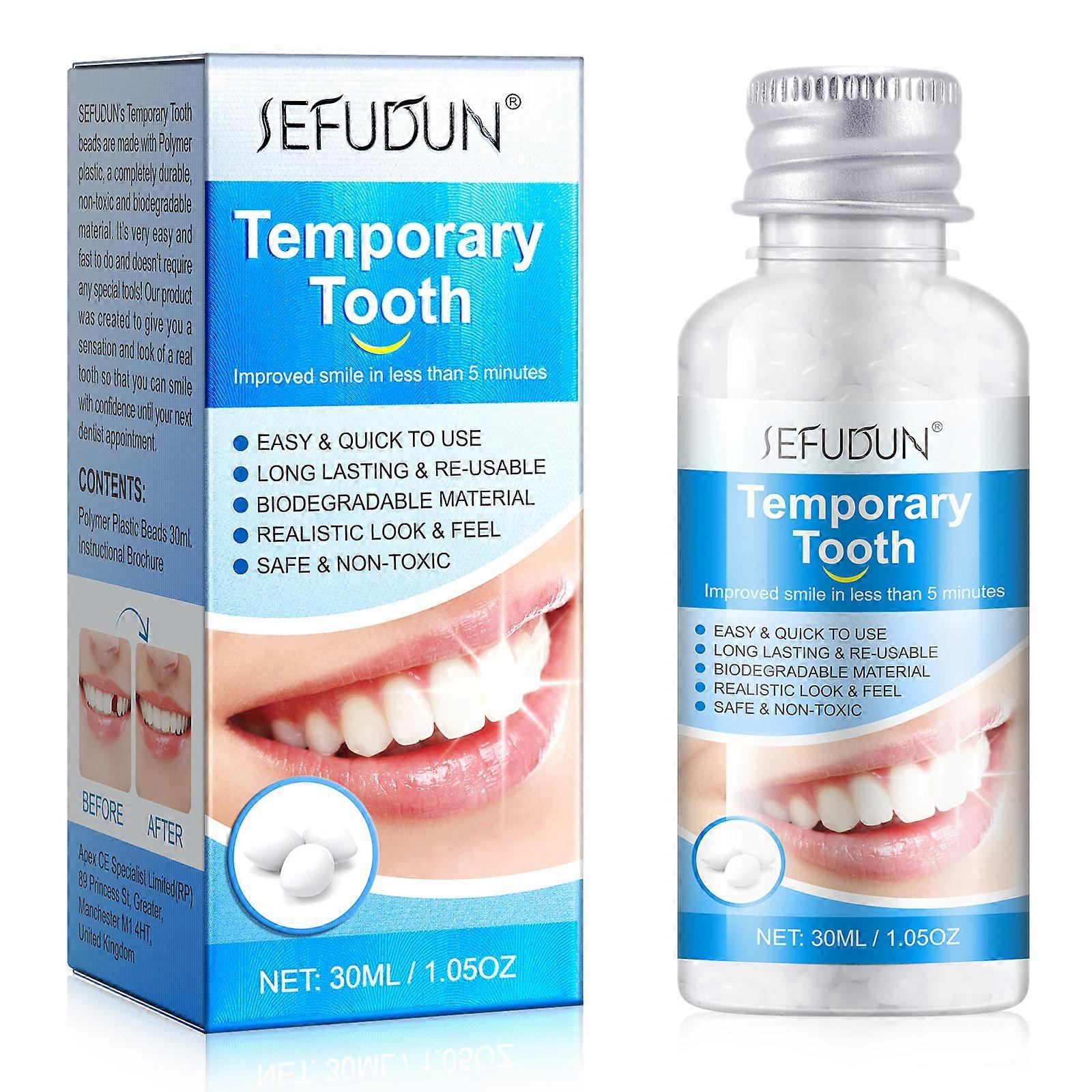 Tooth Repair Temporary Tool for Temporary Restoration of Missing Broken Teeth Replacement  temporry tooth