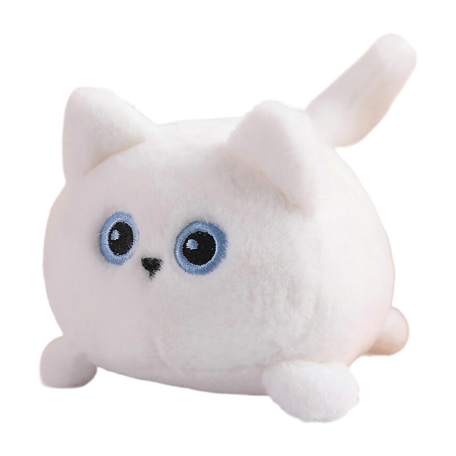 Plush Toy with Wagging Tail Rotating, Interactive Cartoon Plush Doll,