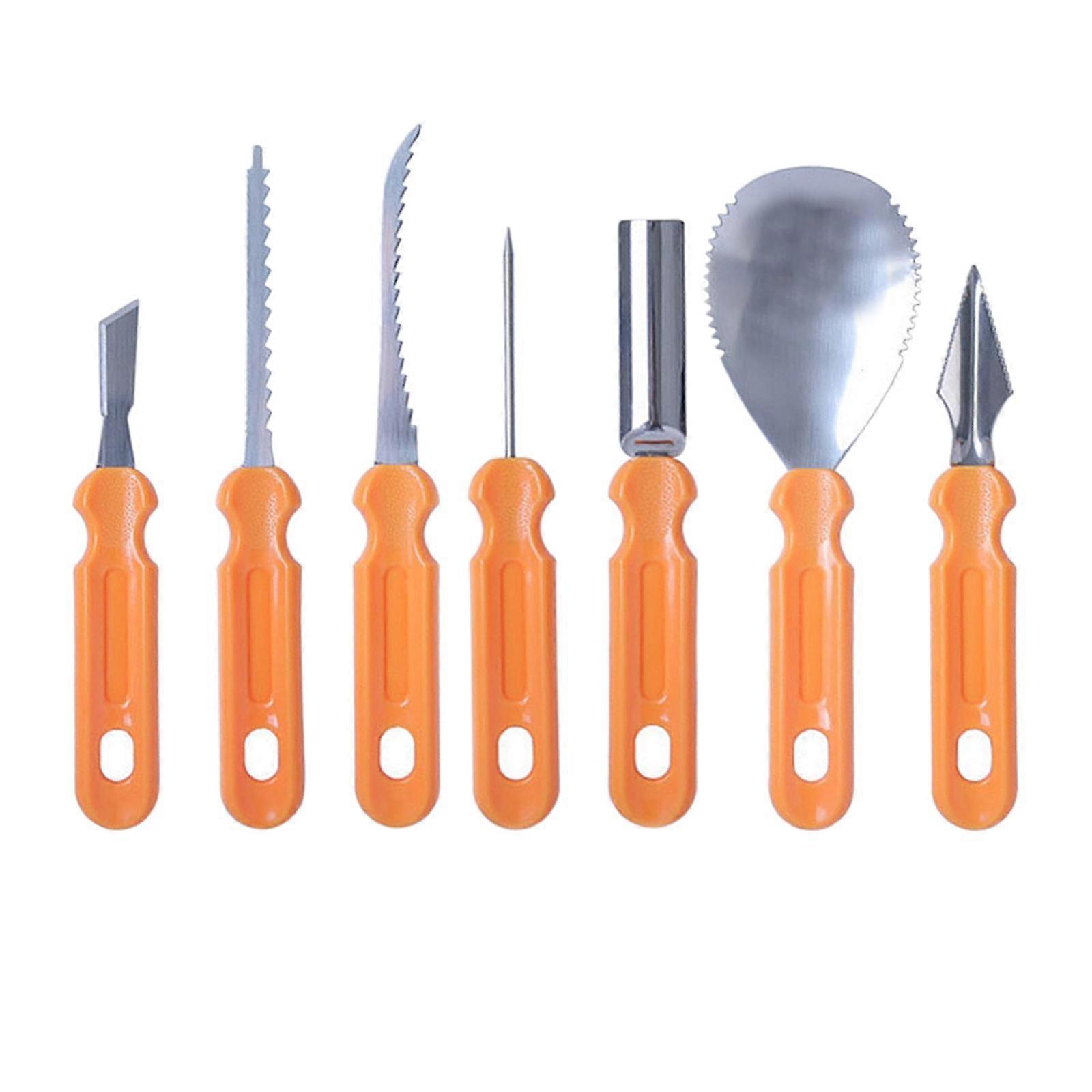4pcs Pumpkin Kit Precision Carving Craft Hobby Kit Pumpkin Grimace Pattern
