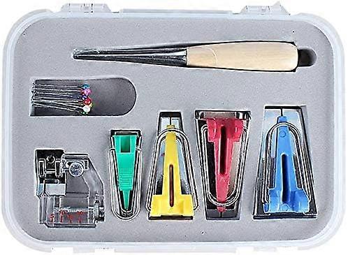 Precision Bias Tape Maker Kits, Binding Maker Tools for Seamless Sewing & Crafting Experiences