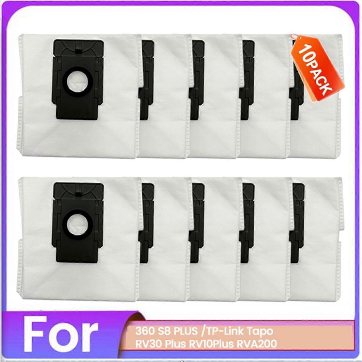 10PCS Dust Bag Set for 360 S8 PLUS for TP Link Tapo RV30 Plus
