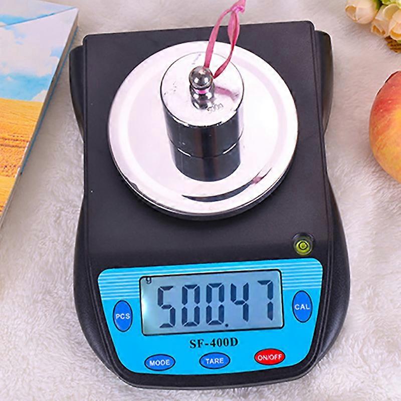-400D Analytical Balance Laboratory Digital Scale 500G/0.01G Black