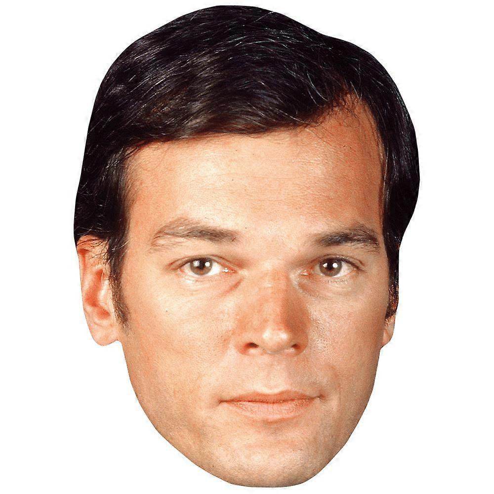 Laurent Baffie (Young) Celebrity Mask, Flat Card Face