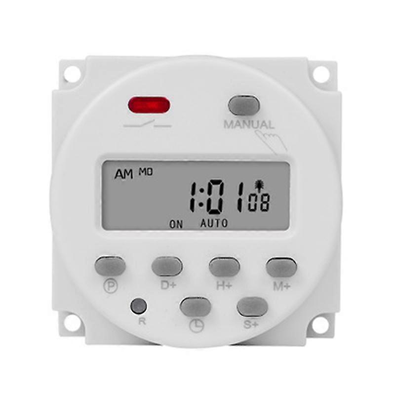 1 Second Interval 12V Digital LCD Timer Switch